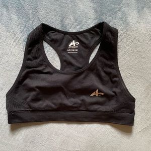 Black Sports Bra